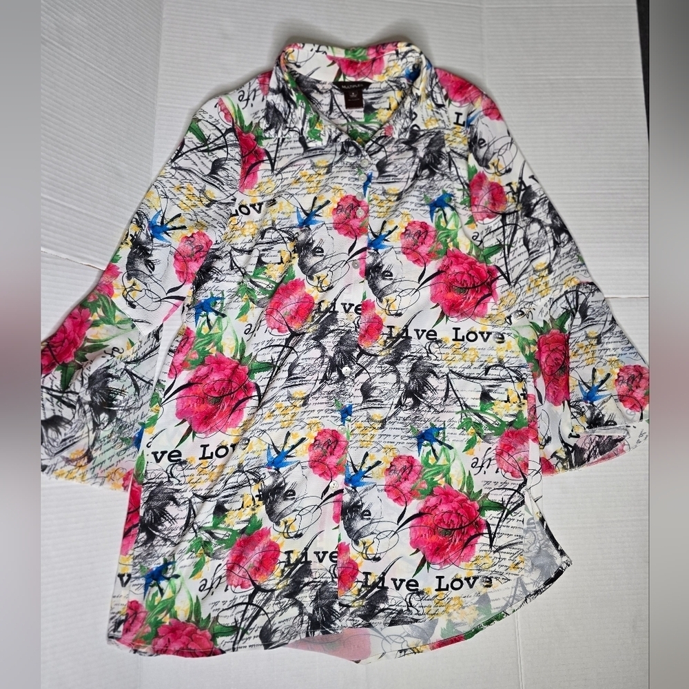 Multiples Button Down Dress
